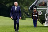In New York, Biden says he is running for re-election because democracy is at stake