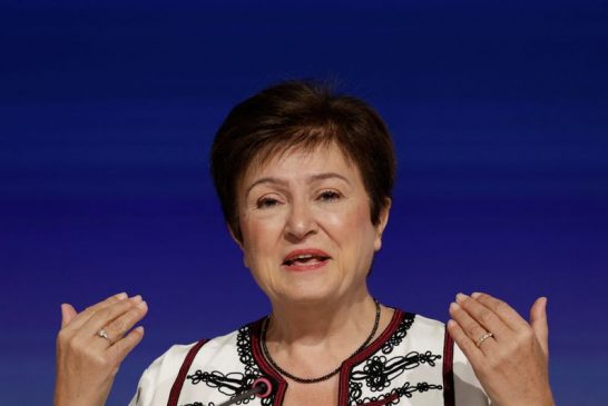IMF'S Georgieva: Interest rates to stay high, dampen growth