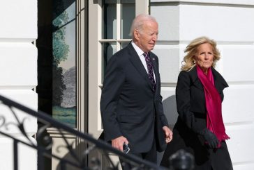 Bidens serve meals to military families at 'Friendsgiving' event in Norfolk