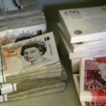 Dollar steady, sterling falls after sharp drop in UK inflation