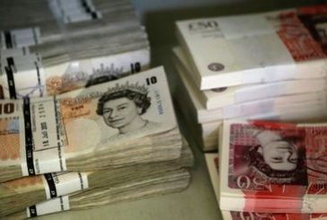 Dollar steady, sterling falls after sharp drop in UK inflation