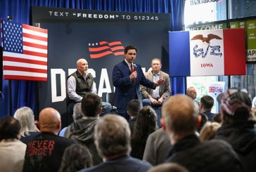 Gloves off, mittens on as Trump rivals go on attack in snowy Iowa
