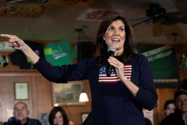 Haley and DeSantis battle for second place in Republican contest in Iowa