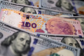 Argentine black market peso hits record low as gap to official FX tops 50%