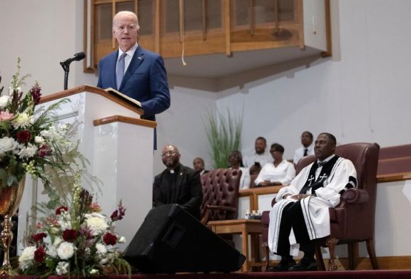 Biden speaks on religious faith at South Carolina church