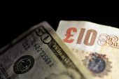 Dollar edges lower; sterling gains after CPI data