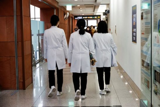 South Korea to improve young doctors' pay, denies healthcare is in crisis