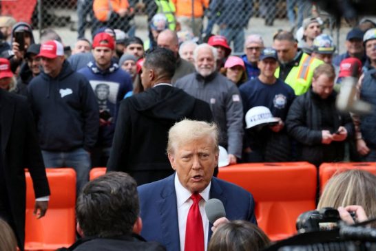 Trump praises New York police raid on Columbia university protesters