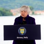 European banks in Russia face 'awful lot of risk', Yellen says