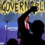 Trump booed and heckled by raucous crowd at Libertarian convention