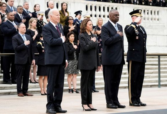 Biden honors fallen soldiers during Memorial Day ceremony at Arlington National Cemetery