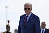 Biden asks Americans to recommit to democracy in Normandy cliff speech