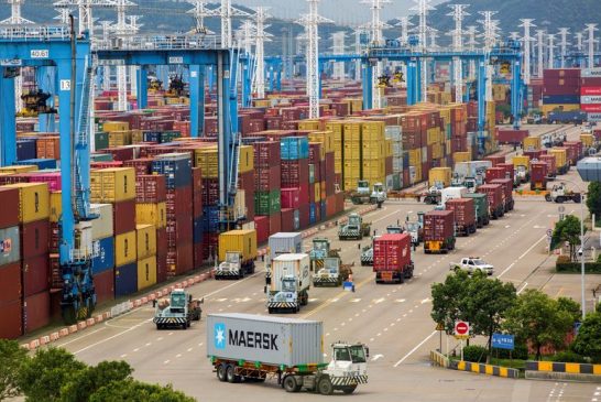 China's exports rise solidly, but slower imports temper outlook