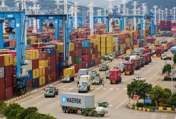 China's exports rise solidly, but slower imports temper outlook