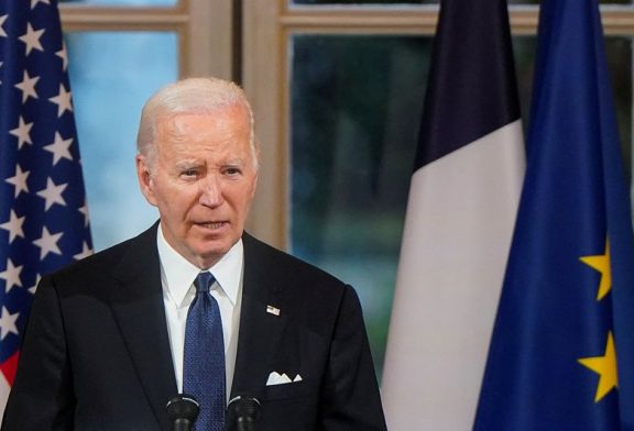 Biden visits American cemetery in France that Trump skipped