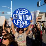 Harris, Democrats aim at Trump on abortion ruling anniversary
