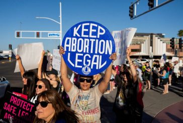 Harris, Democrats aim at Trump on abortion ruling anniversary
