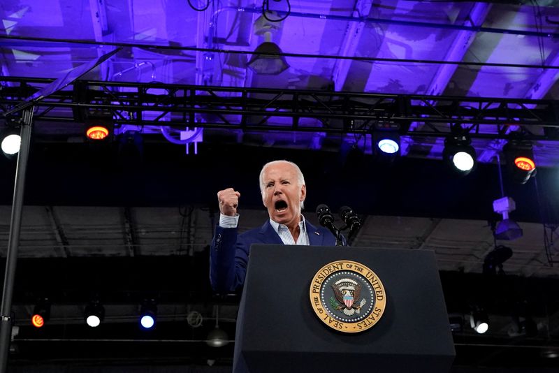 © Reuters. Raleigh, North Carolina, June 28, 2024. REUTERS/Elizabeth Frantz