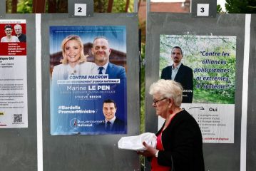 France begins voting in election that could hand power to far right