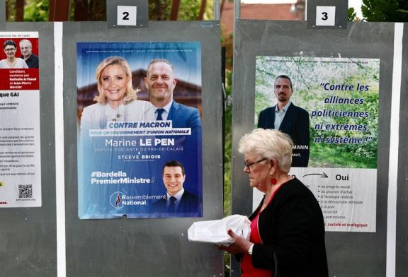 France begins voting in election that could hand power to far right