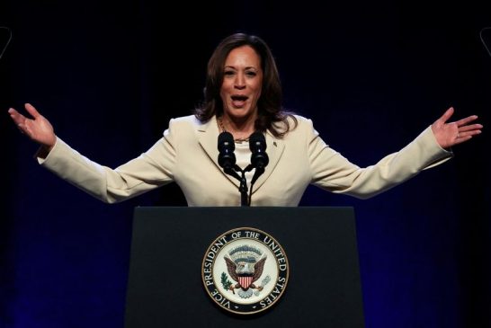 VP Harris top choice to replace Biden in election race if he steps aside, sources say