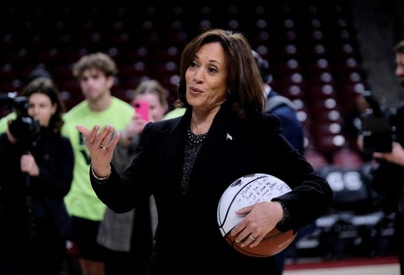 Analysis-Kamala Harris talks tough on border security to take on Donald Trump