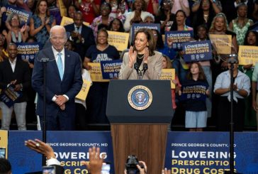 Harris likely to join Biden on Chicago convention stage on Monday