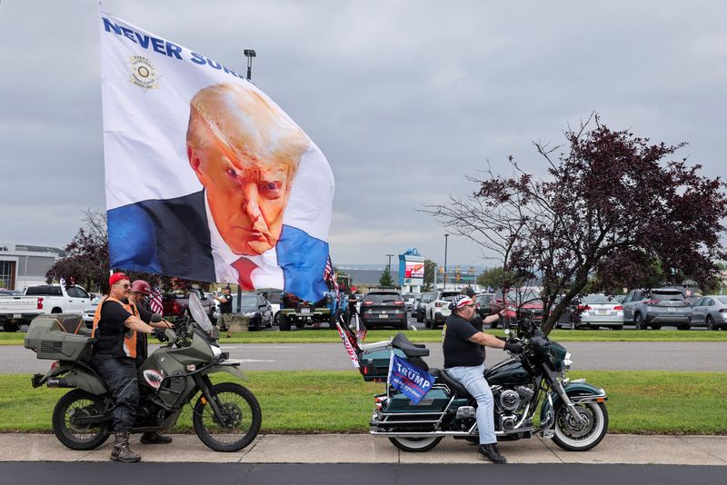 © Reuters. Wilkes-Barre, Pennsylvania, August 17, 2024. REUTERS/Jeenah Moon