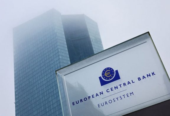 Euro zone negotiated wage growth slows, boosting ECB rate cut hopes