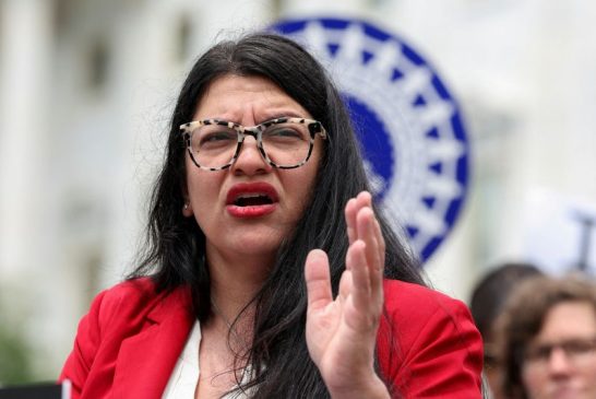 US lawmaker Rashida Tlaib condemns cartoon showing her with exploding pager