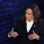 Harris pushes for second debate while Trump declines because early voting has started