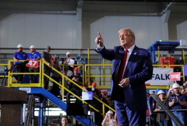 Trump, anxious for a Pennsylvania win, rails against immigrants in Erie