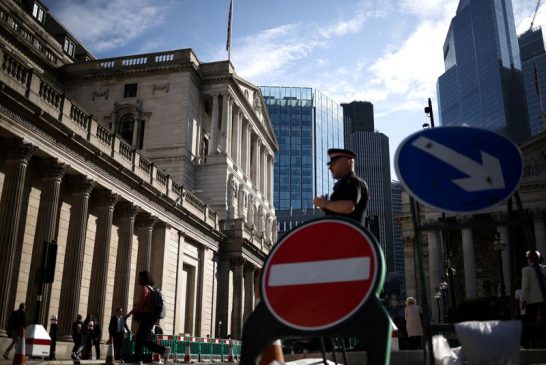 Bank of England says global asset prices remain 'stretched'