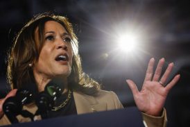 Harris blasts Trump's 'enemy from within' comments at Pennsylvania rally