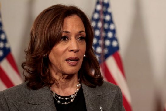 Harris says she won't give up pushing for end to Israel-Gaza war