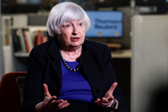 Exclusive-Yellen won't rule out sanctions on Chinese banks, curbs on 'dark fleet' oil tankers