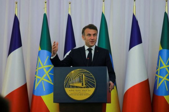 France's Macron backs Ethiopia's debt restructuring efforts