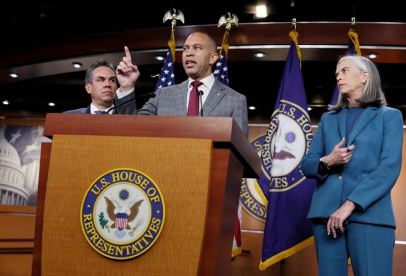 In divided US House, top Democrat Hakeem Jeffries aims to keep some grip on power